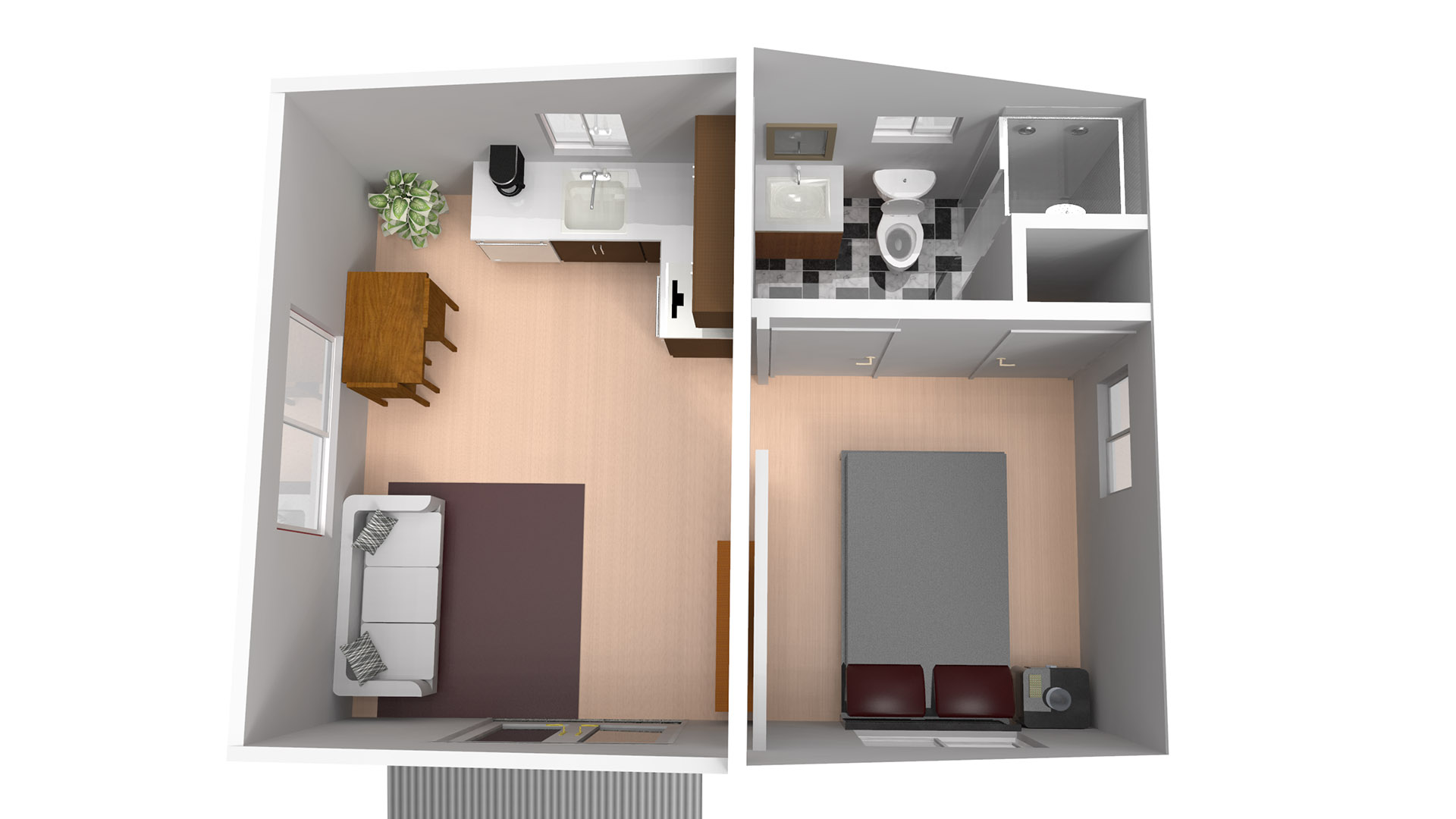 ADU Unit: The Elisabeth floor plan