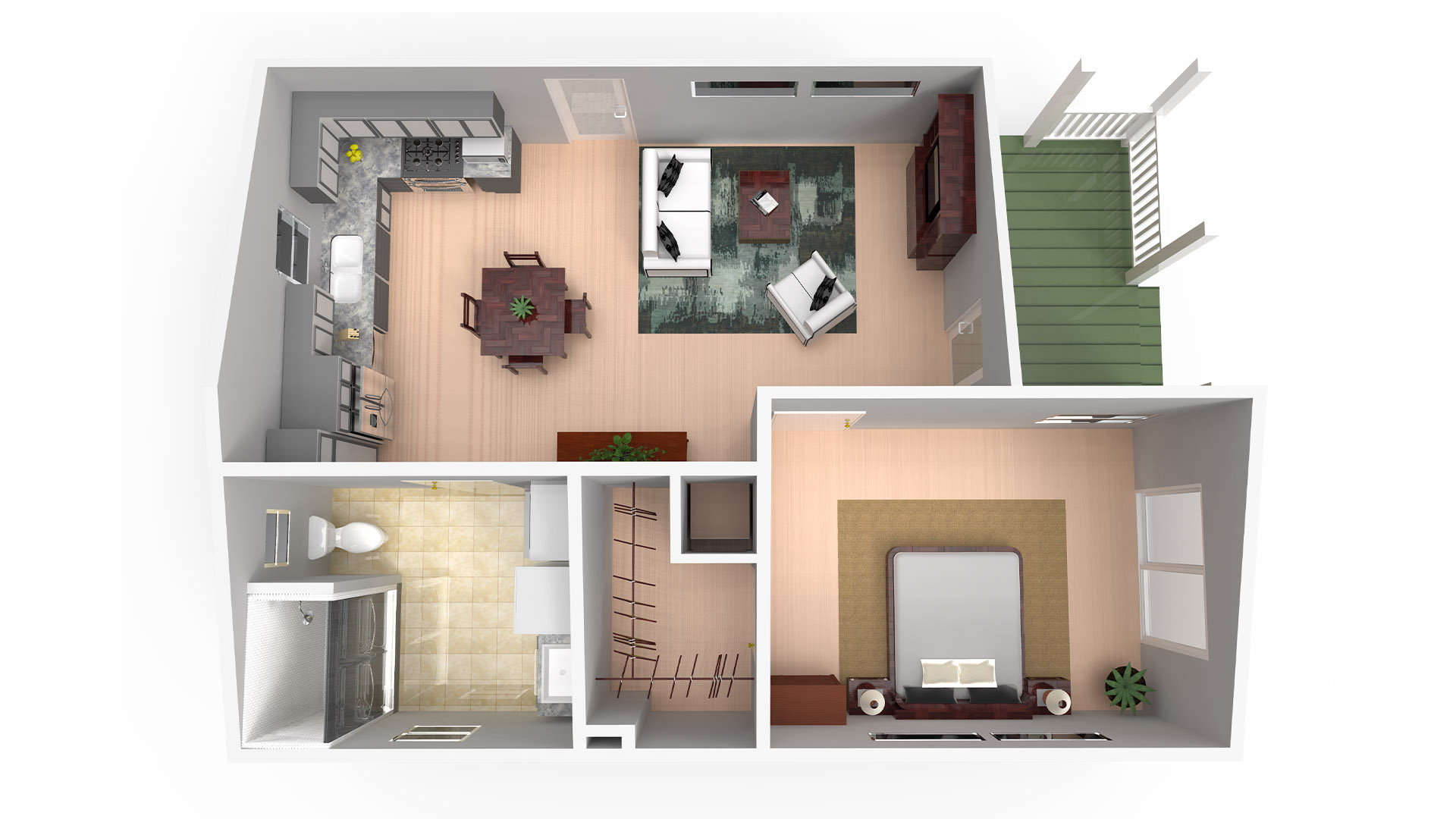 ADU Unit: The Julie floor plan